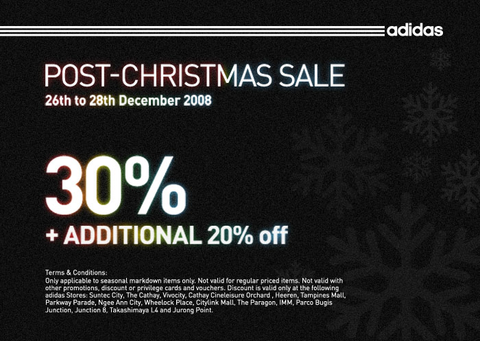 adidas christmas sale